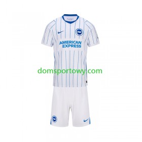 Koszulka Brighton Hove Albion Dziecięcy Wyjazdowe Koszulki Piłkarskie 2026-2027 Krótki Rękaw